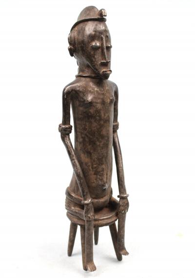 Côte d’Ivoire - Statue Sénoufo  en alliage d’aluminium 2