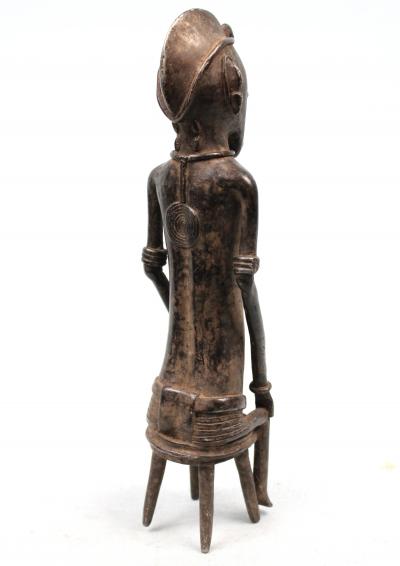 Côte d’Ivoire - Statue Sénoufo  en alliage d’aluminium 2