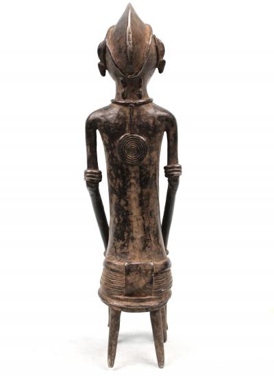 Côte d’Ivoire - Statue Sénoufo  en alliage d’aluminium 2