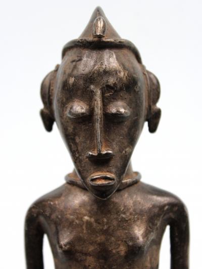 Côte d’Ivoire - Statue Sénoufo  en alliage d’aluminium 2