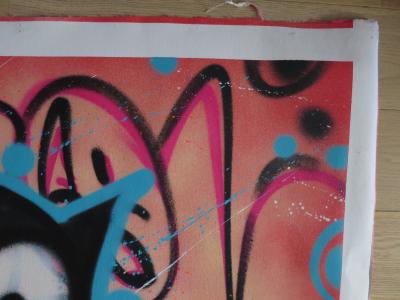 Quik - Quiklix, 2019 by Quik (Lin Felton) - Aérosol sur toile 2