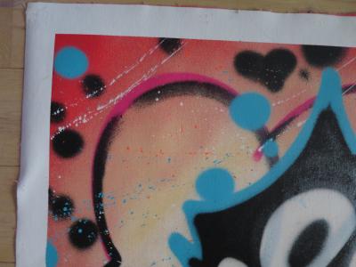 Quik - Quiklix, 2019 by Quik (Lin Felton) - Aérosol sur toile 2