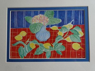 Henri Matisse、NATURE MORTE AU CITRON Barnes Collection Online — Henri Matisse: Still Life with