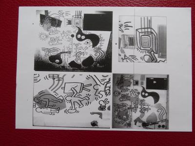 Keith HARING (d’après) - Sesame Street - Planche d’animation 2