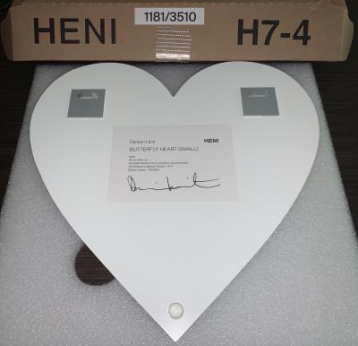 Damien HIRST - H7-4 Coeur de papillon - Giclée laminée sur panneau composite aluminium 2