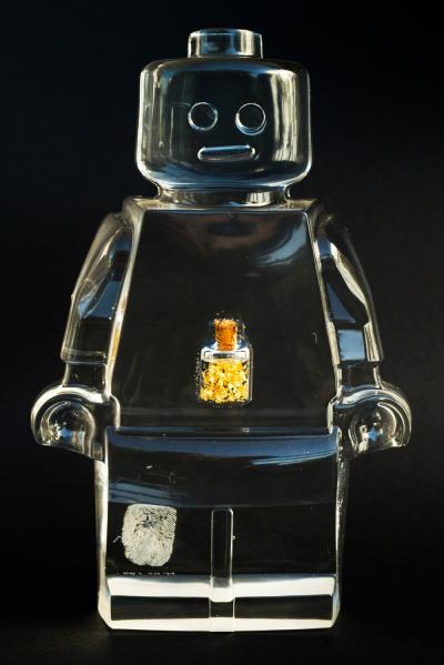 Vincent SABATIER - Gold Perfume, 2019 - Sérigraphie signée au crayon 2