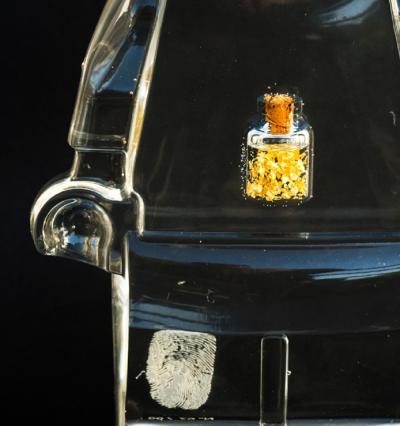 Vincent SABATIER - Gold Perfume, 2019 - Sérigraphie signée au crayon 2