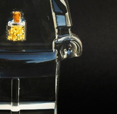 Vincent SABATIER - Gold Perfume, 2019 - Sérigraphie signée au crayon 2