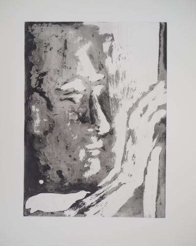 Pablo PICASSO: Scultore, 1965 - Incisione originale 2
