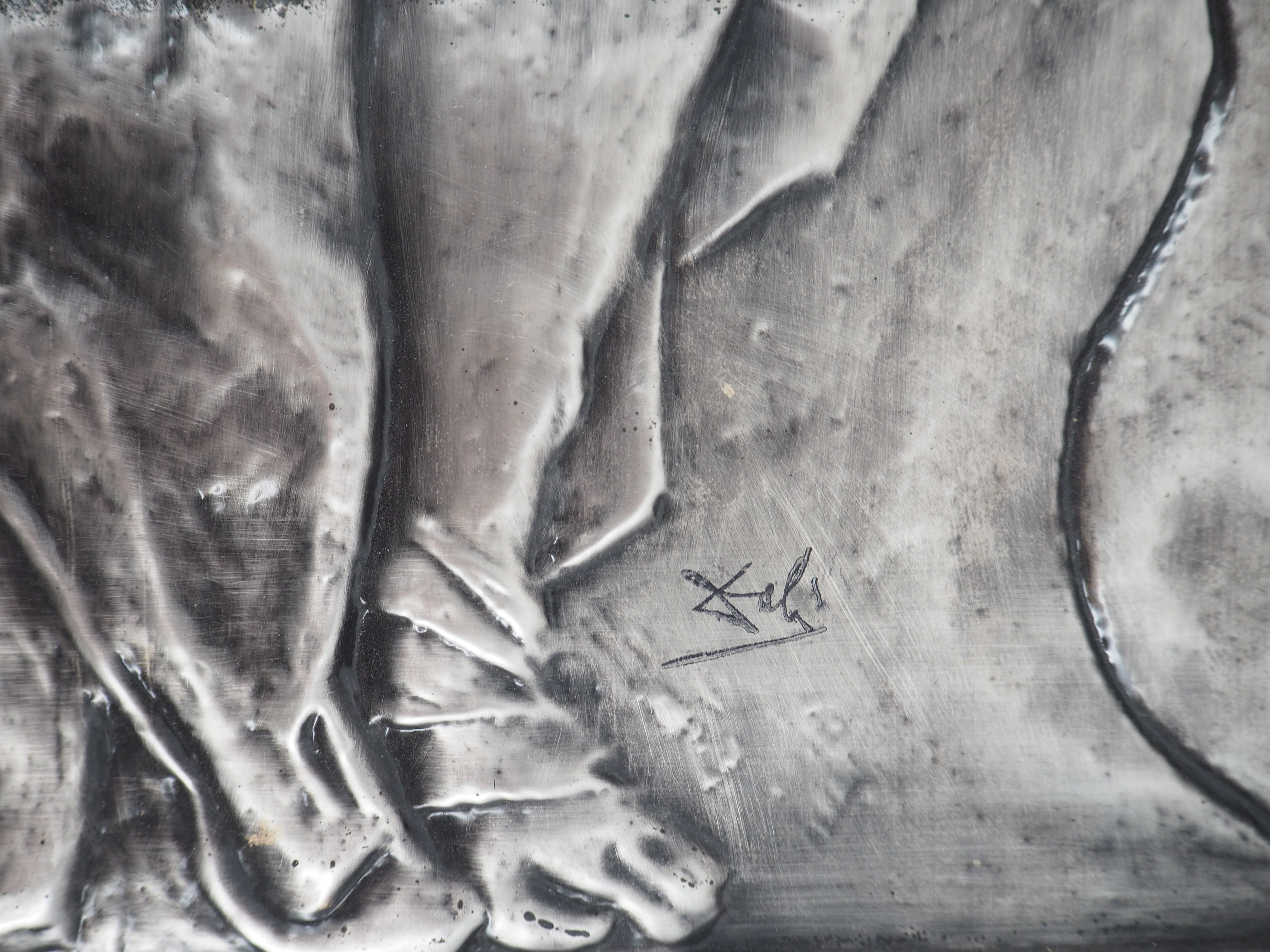 Salvador Dali : Moise et le monothéisme - Sculpture en Bas relief