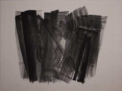Hans HARTUNG - L 1966-3, 1966 - Lithographie signée 2