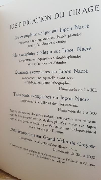 Paul GERALDY - Toi et Moi - illustré par 50 lithographies originales de Valadié 2