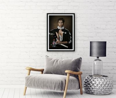 Mathilde OSCAR - Garçonne, tennis girl I, 2019 - Sérigraphie signée et numérotée 2