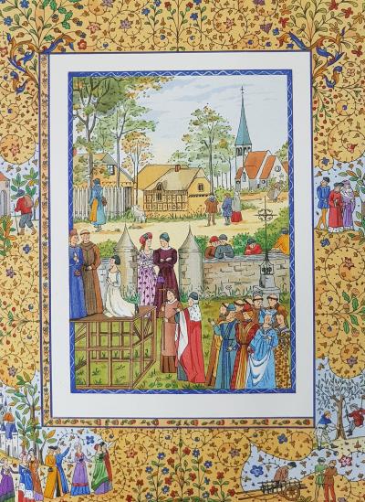 Annie CURTAT- Jeanne d’arc - 16 miniatures originales 2