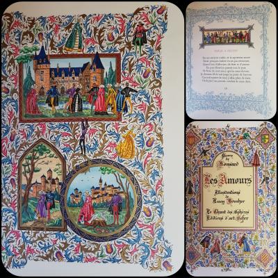 Pierre de Ronsard - Les amours de Ronsard - illustrations de Lucie Boucherr 2