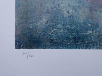 Marc CHAGALL (d’après) : Les Mariés du lac - Lithographie signée et numérotée 2