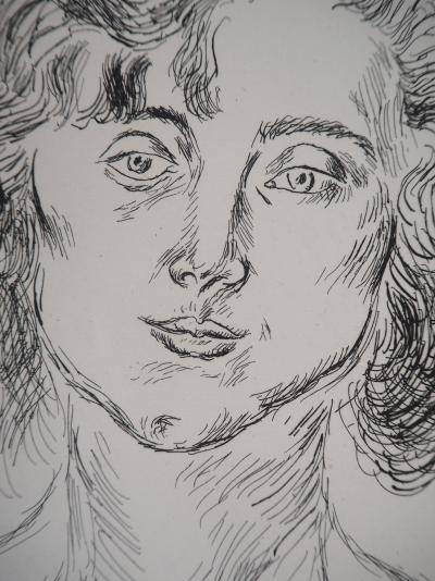 Henri MATISSE : Portrait de femme, 1920 - Gravure originale 2