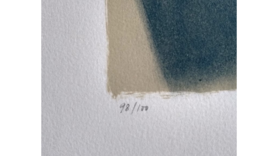 Geneviève ASSE - Sans titre, 1968 - Lithographie signée et numérotée 2