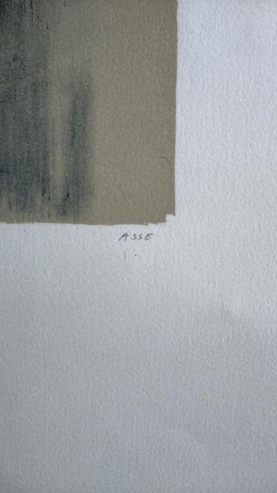 Geneviève ASSE - Sans titre, 1968 - Lithographie signée et numérotée 2