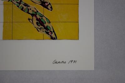 Nancy GRAVES - Sans titre, 1971 - Sérigraphie signée au crayon 2