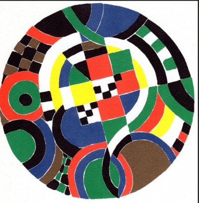 Sonia  DELAUNAY (d’après) - Euterpe, 1979 - Lithographie numérotée 2