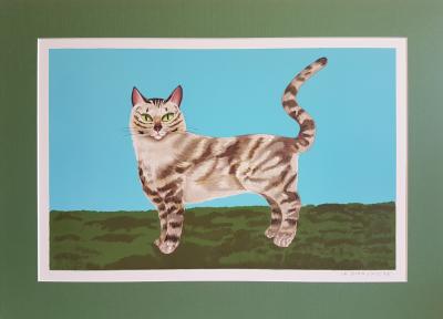 MADY DE LA GIRAUDIERE - Lithographie originale signée au crayon- 1992 2