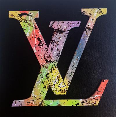 SPACO - Louis Vuitton Colors, 2024 - Tableau pop street art 2