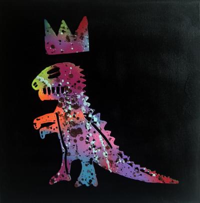 SPACO - Dino Colors, 2020 - Technique mixte sur toile 2