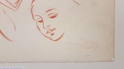 Lucien Philippe MORETTI - Etude - Dessin signé 2