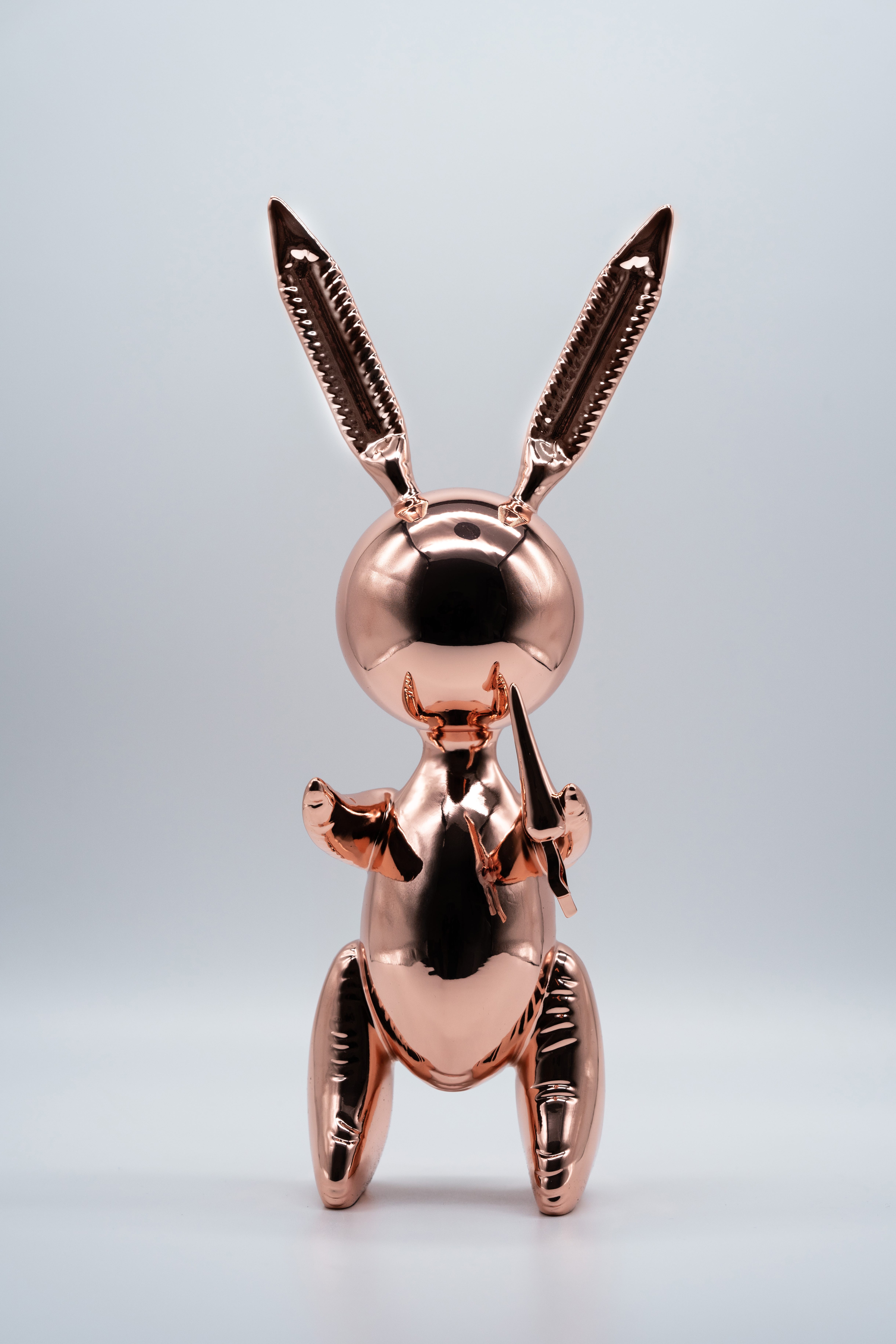 Editions Studio Grand Rose Gold Rabbit Sculpture Barnebys