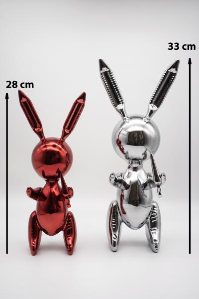 Editions Studio d’après Jeff Koons - Grand Rabbit Rose Gold - Sculpture 2