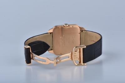 Montre Cartier Santos-Dumont or rose 18 carats 2