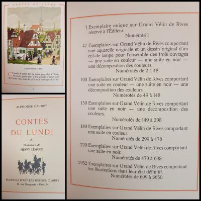 Alphonse DAUDET - Contes du Lundi, 1980 - Livre 2