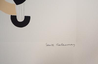 Sonia DELAUNAY (d’après) - Coffret de 4 lithographies II - Edition Artcurial 1994 2