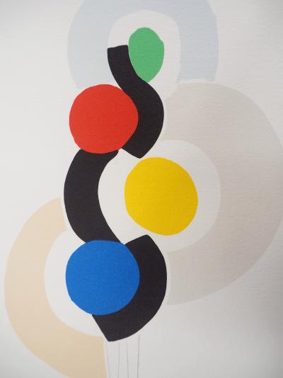 Sonia DELAUNAY (d’après) - Coffret de 4 lithographies II - Edition Artcurial 1994 2