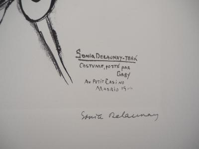Sonia DELAUNAY (d’après) - Coffret de 4 lithographies II - Edition Artcurial 1994 2