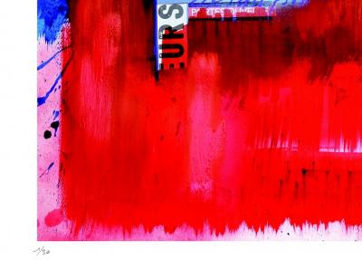 Richard SAINT-AMANS - Abstract 2, 2019 - Sérigraphie signée et numérotée 2