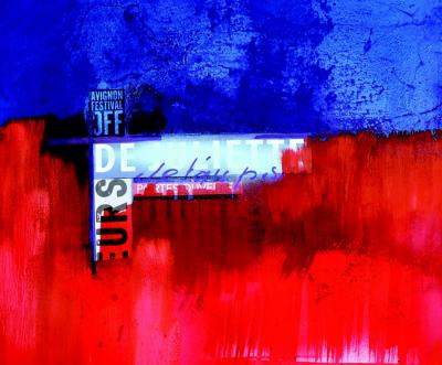 Richard SAINT-AMANS - Abstract 2, 2019 - Sérigraphie signée et numérotée 2