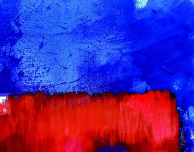 Richard SAINT-AMANS - Abstract 2, 2019 - Sérigraphie signée et numérotée 2