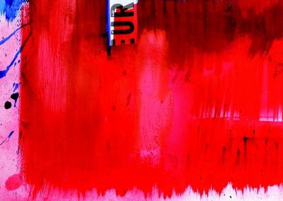 Richard SAINT-AMANS - Abstract 2, 2019 - Sérigraphie signée et numérotée 2