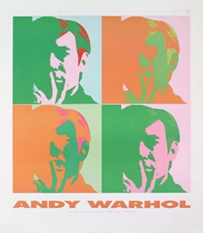 Andy WARHOL - Four Self Portraits, 1989 - Poster 2