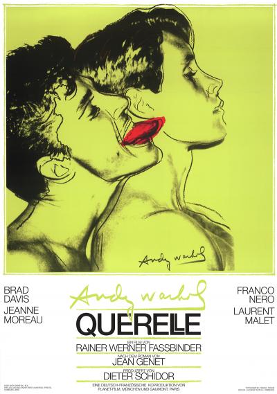 Andy WARHOL - Querelle (Vert), 1983 - Affiche 2