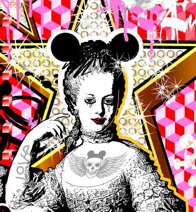 Jordan PANKOV - Marie Antoinette I - Sérigraphie signée et numérotée 2