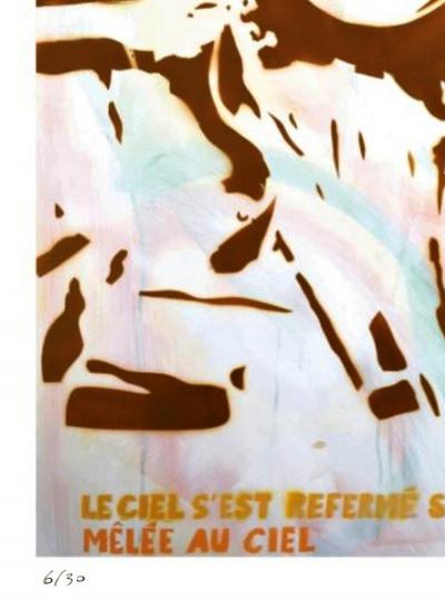 Jean Michel ZAZZI - Lidia, aviatrice - Russie - 1944, 2019 - Sérigraphie signée au crayon 2