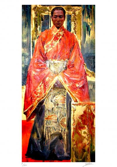 Dasha SKORUBSKA - KANDINSKY - Gold of Empire - Sérigraphie signée et numérotée