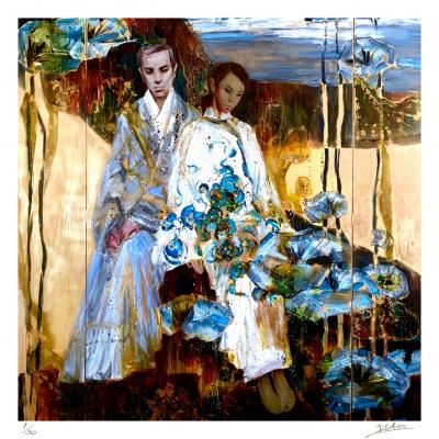 Dasha SKORUBSKA-KANDINSKY - Warrior’s path - Sérigraphie signée et numérotée 2