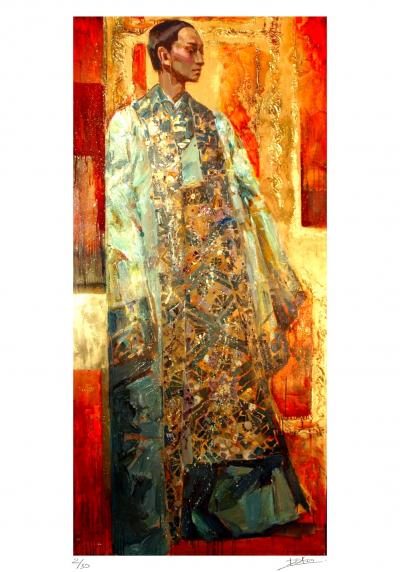 Dasha SKORUBSKA - KANDINSKY - Gold of Empire - Sérigraphie signée et numérotée 2