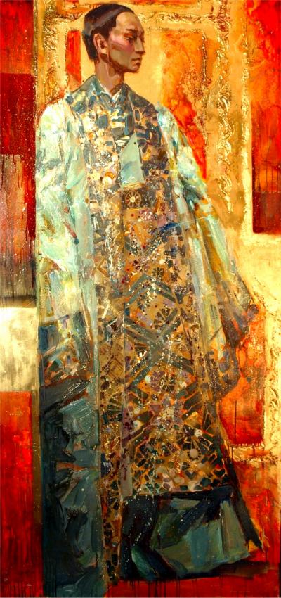 Dasha SKORUBSKA - KANDINSKY - Gold of Empire - Sérigraphie signée et numérotée 2