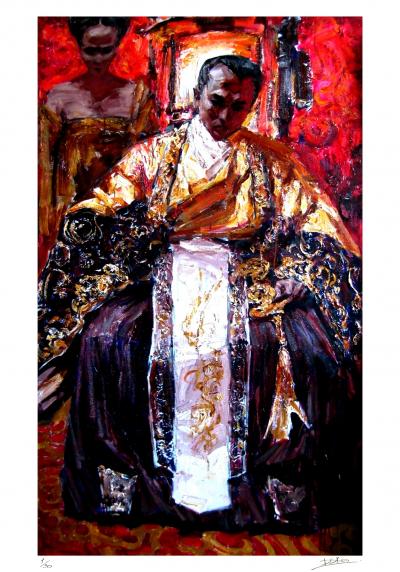 Dasha SKORUBSKA - KANDINSKY - The Last Emperor - Sérigraphie signée et numérotée