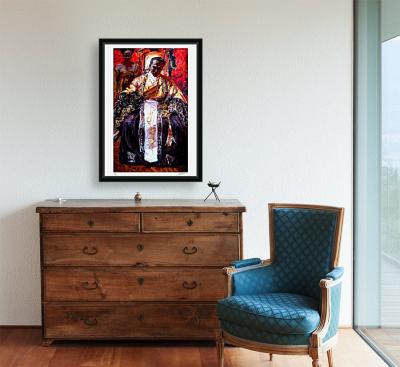 Dasha SKORUBSKA - KANDINSKY - The Last Emperor - Sérigraphie signée et numérotée 2